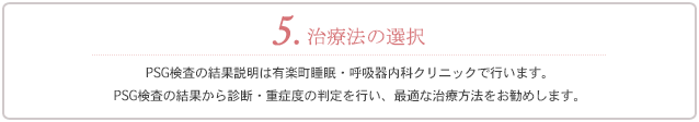 検査の流れ